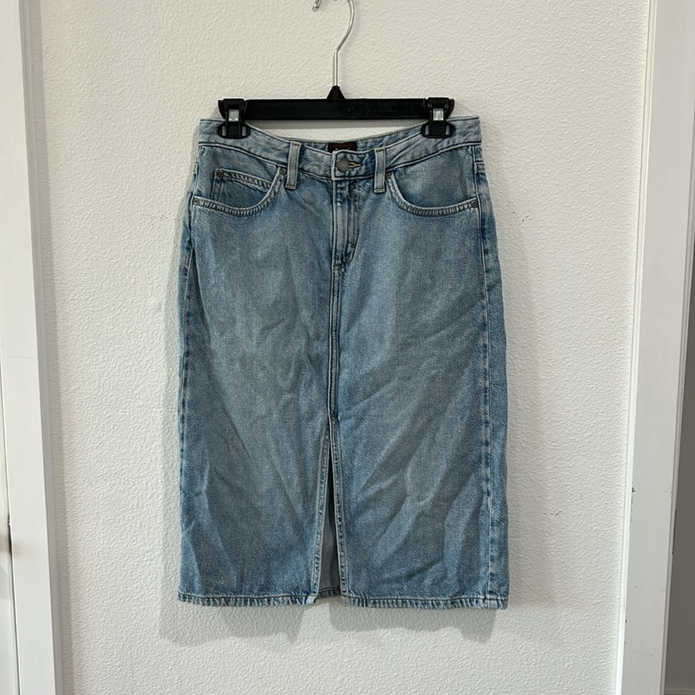 LEE Mid Rise Denim Skirt, RTR - Picture 6 of 11